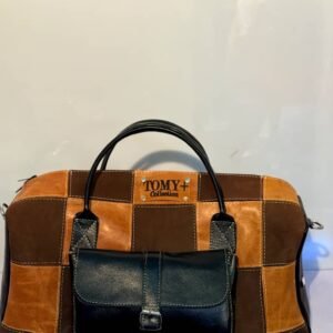 TOMY+ Leather Gym Bag