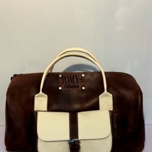 TOMY+ Leather Gym Bag