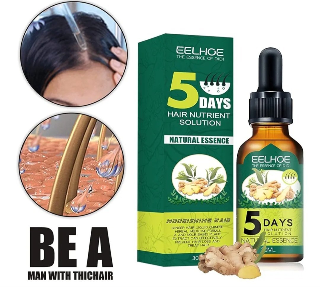 Eelhoe 5 Days Ginger Germinal Oil, (30ml) - Image 3